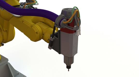 motor with automatic tool changing