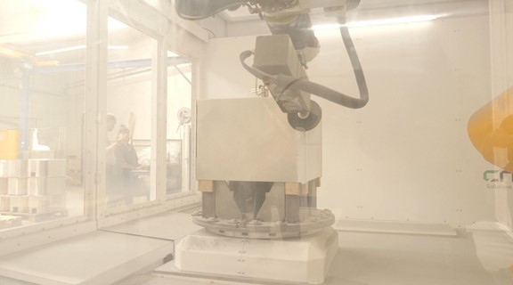 robot ponçage aluminium