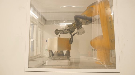 robot ponçage aluminium
